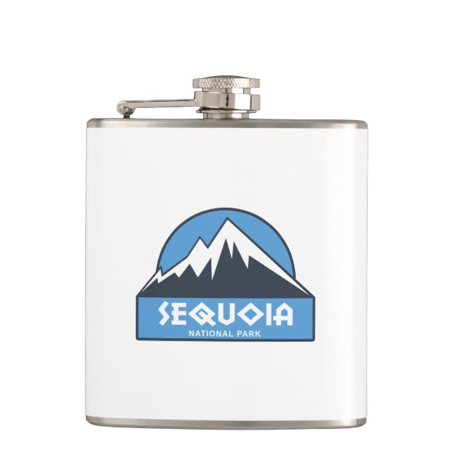 Sequoia National Park Hip Flask (Front)