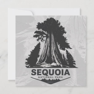 Sequoia National Park Holiday Card