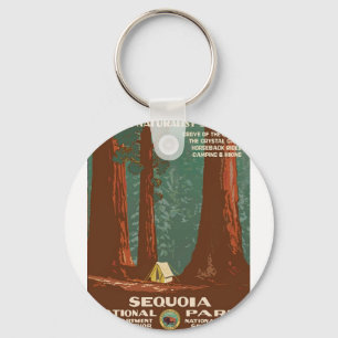 Sequoia National Park Key Ring