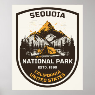 Sequoia National Park Outdoors and Nature Poster