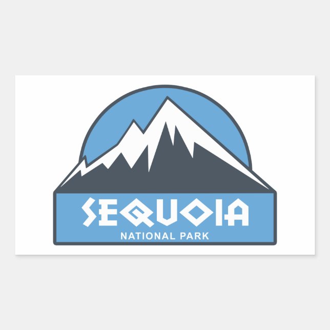 Sequoia National Park Rectangular Sticker (Front)
