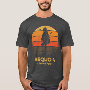 Sequoia National Park  Retro Vintage Souvenir T-Shirt