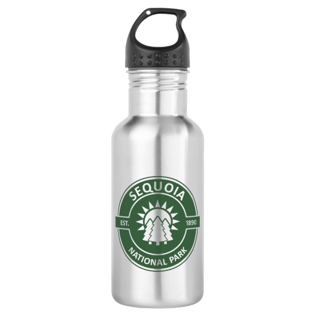 Sequoia National Park Sun Trees 532 Ml Water Bottle (Front)