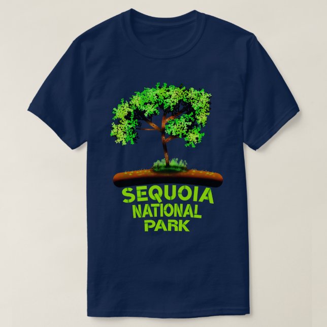 Sequoia National Park T-Shirt (Design Front)