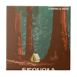 Sequoia National Park Tile
