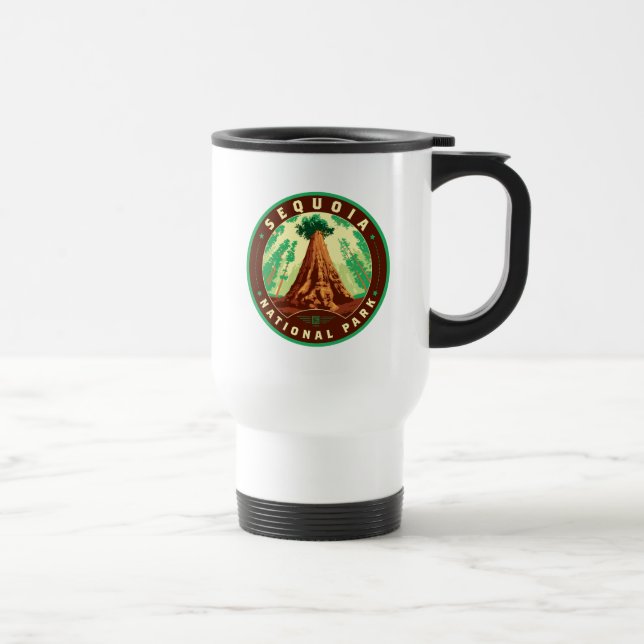 Sequoia National Park Travel Mug (Right)
