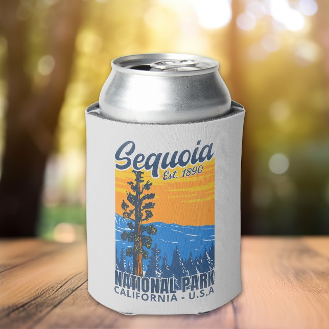 Sequoia National Park Tree Landscape Art Can Cooler (Creator Uploaded)