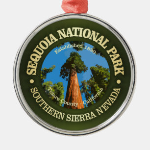 Sequoia NP2 Metal Tree Decoration
