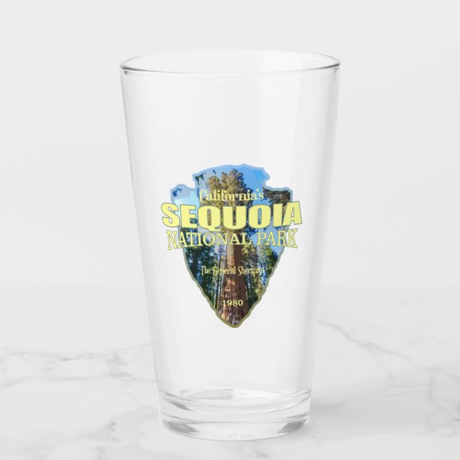 Sequoia NP (arrowhead) Glass (Front)