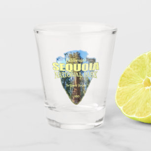 Sequoia NP (arrowhead) Shot Glass
