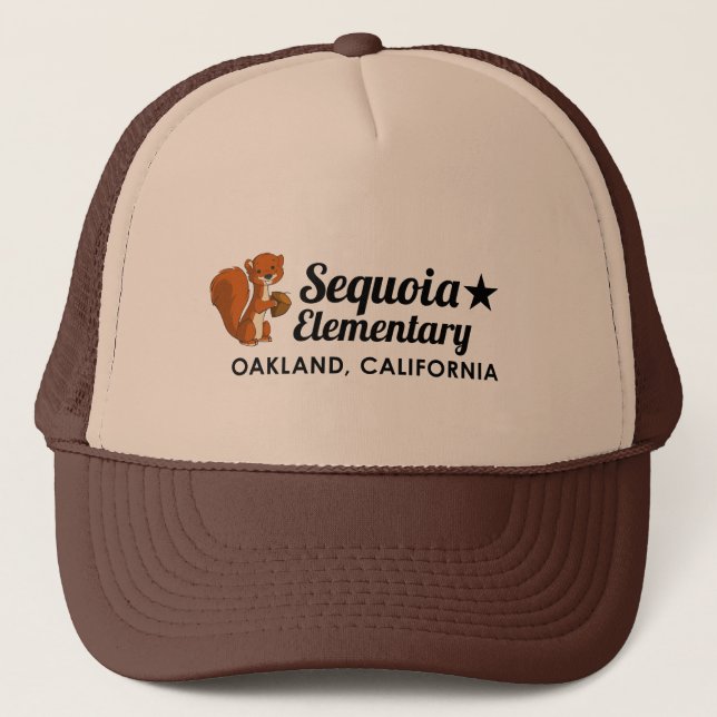 Sequoia Squirrels Trucker Hat (Front)
