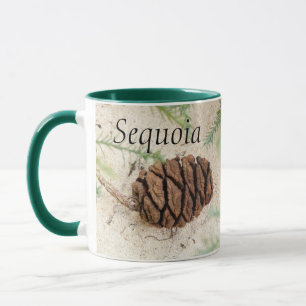 Sequoia Tee Cone on Sand Sequoia National Park Mug