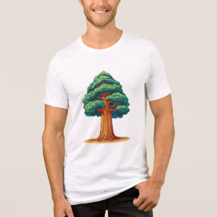 Sequoiadendron giganteum tree Tri-Blend shirt