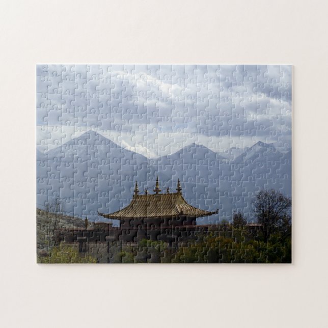 Sera Monastery, Lhasa & Tibet /Himalayas Jigsaw Puzzle (Horizontal)