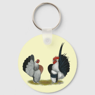 Serama Bantams Key Ring