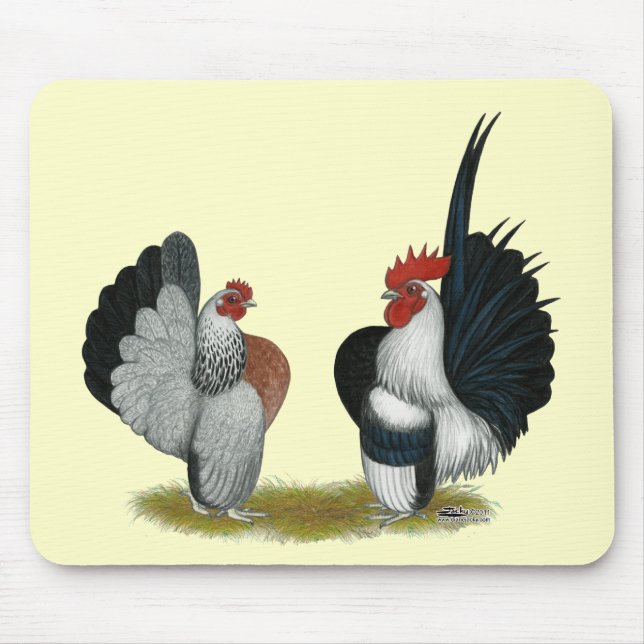 Serama Bantams Mouse Mat (Front)