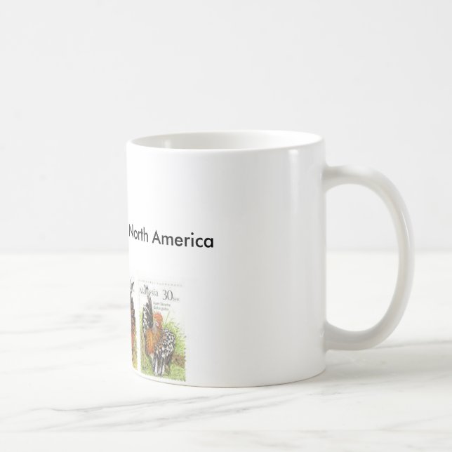 serama-stamps, Serama Council of North America Coffee Mug (Right)