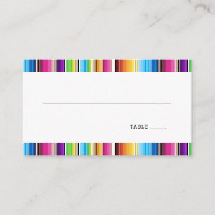 Serape Spring Place Card