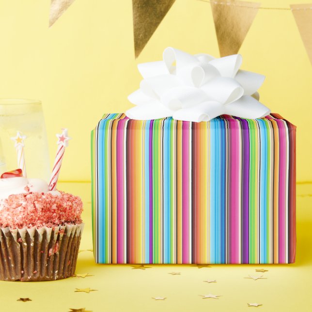 Serape Springtime Wrapping Paper (Birthday Party)