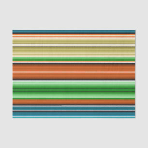 Serape Summer Stripes Tissue Paper