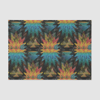 Serape Tribal Southwest Red Pattern Tissue Paper