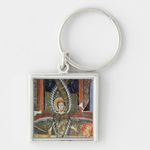 Seraphim purifying the lips of Isaiah Key Ring