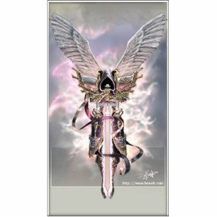 Seraphim Standing Photo Sculpture