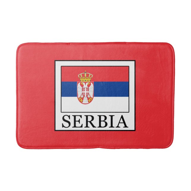 Serbia Bath Mat (Front)