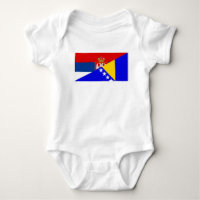 serbia bosnia Herzegovina flag country half symbol