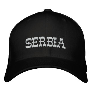 Serbia Embroidered Hat