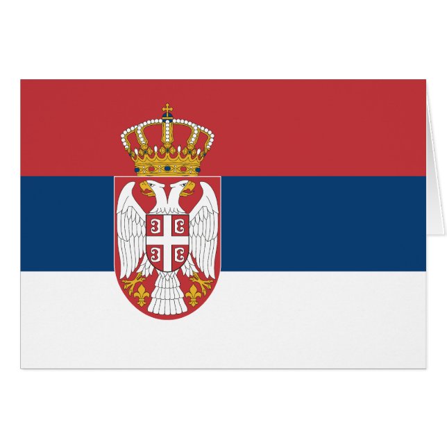 Serbia Flag (Front Horizontal)