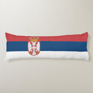 Serbia Flag Body Cushion