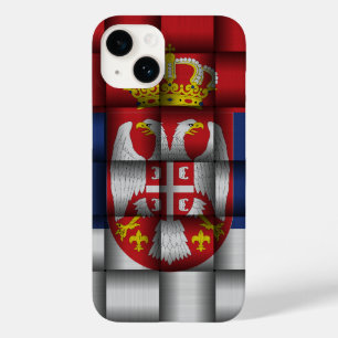 Serbia Flag Case-Mate iPhone 14 Case