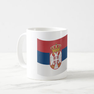Serbia Flag Coffee Mug