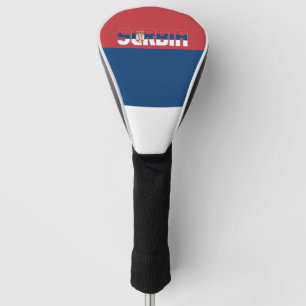 Serbia Flag Gorgeous Patriotic Golf Head Cover