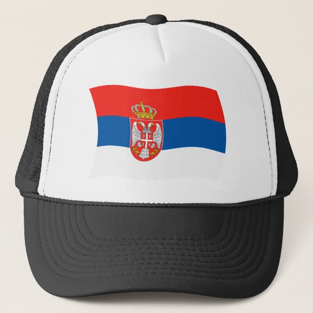 Serbia Flag Hat (Front)