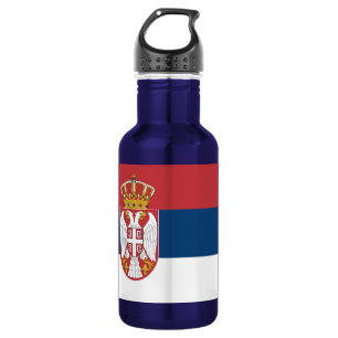 Serbia Flag Liberty Bottle