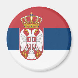 Serbia Flag Magnet
