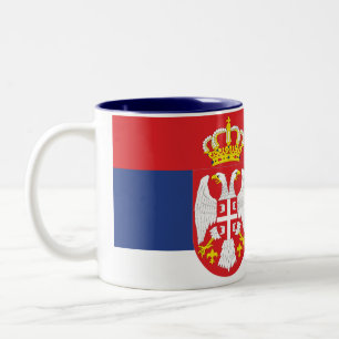 Serbia Flag Mug