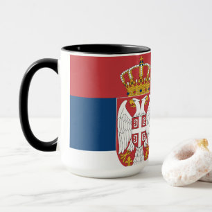 Serbia Flag Mug
