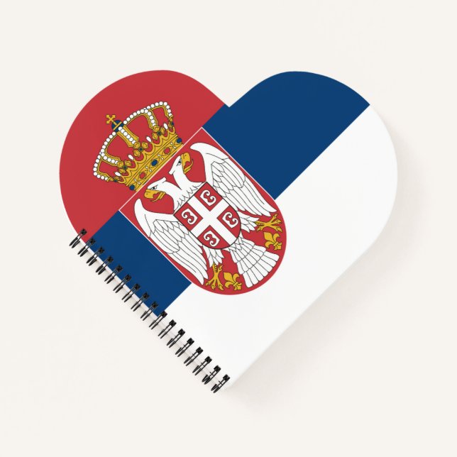 Serbia Flag Notebook (Front)