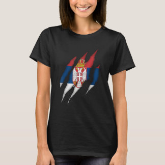 Serbia Flag of Serbia Serbia Flag T-Shirt