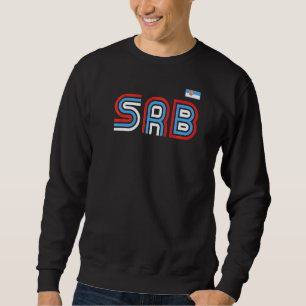 Serbia Flag Retro International Country Serbian Pr Sweatshirt