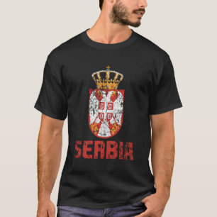 Serbia Flag Serbian Pride International Country T-Shirt