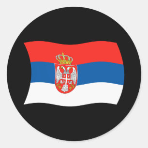 Serbia Flag Sticker