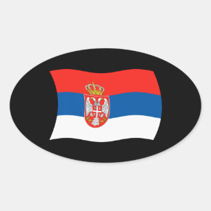 Serbia Flag Sticker