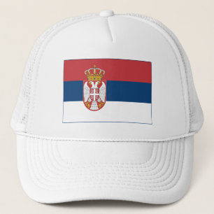 Serbia Flag Trucker Hat
