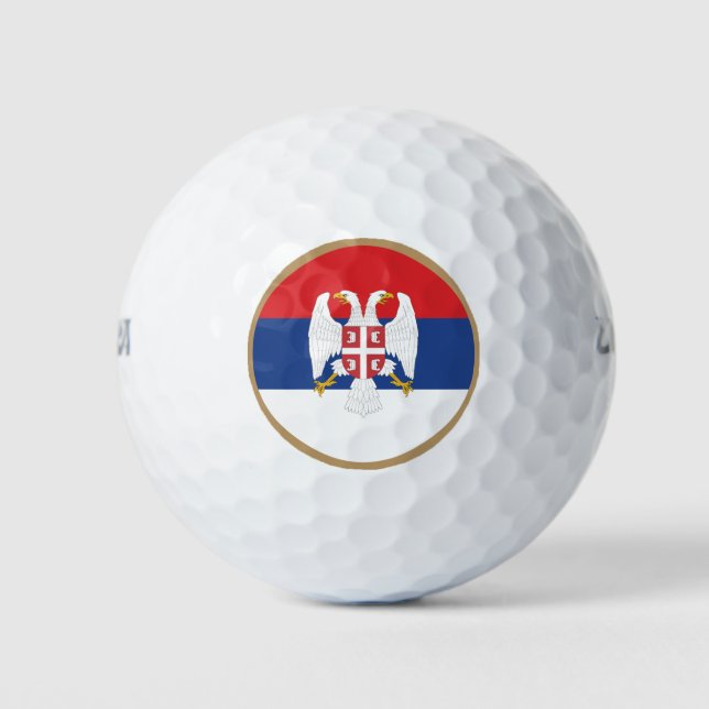 Serbia golf ball (Front)