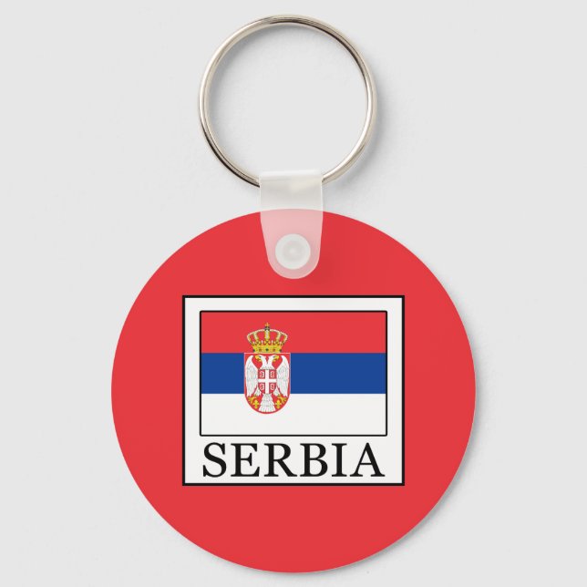 Serbia Key Ring (Front)