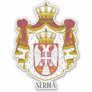 Serbia National Coat Of Arms Patriotic